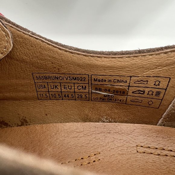 VIONIC Mens Bruno Wingtip Oxford Derby Size 11.5 US Brown Suede Leather Lace Up main image 7